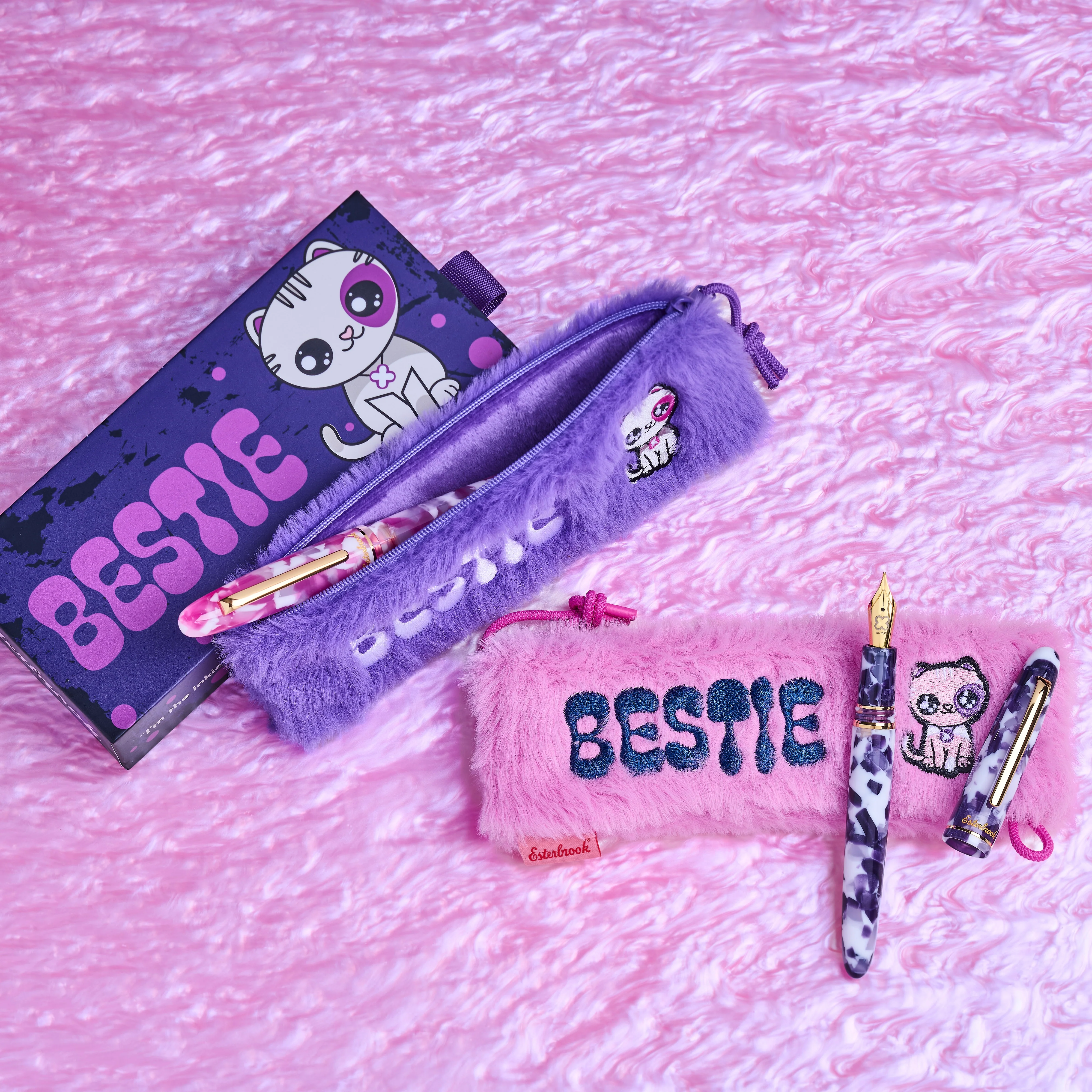 Estie Bestie Fountain Pen Bubble Gum Pink - Stub 1.1 - Image 3