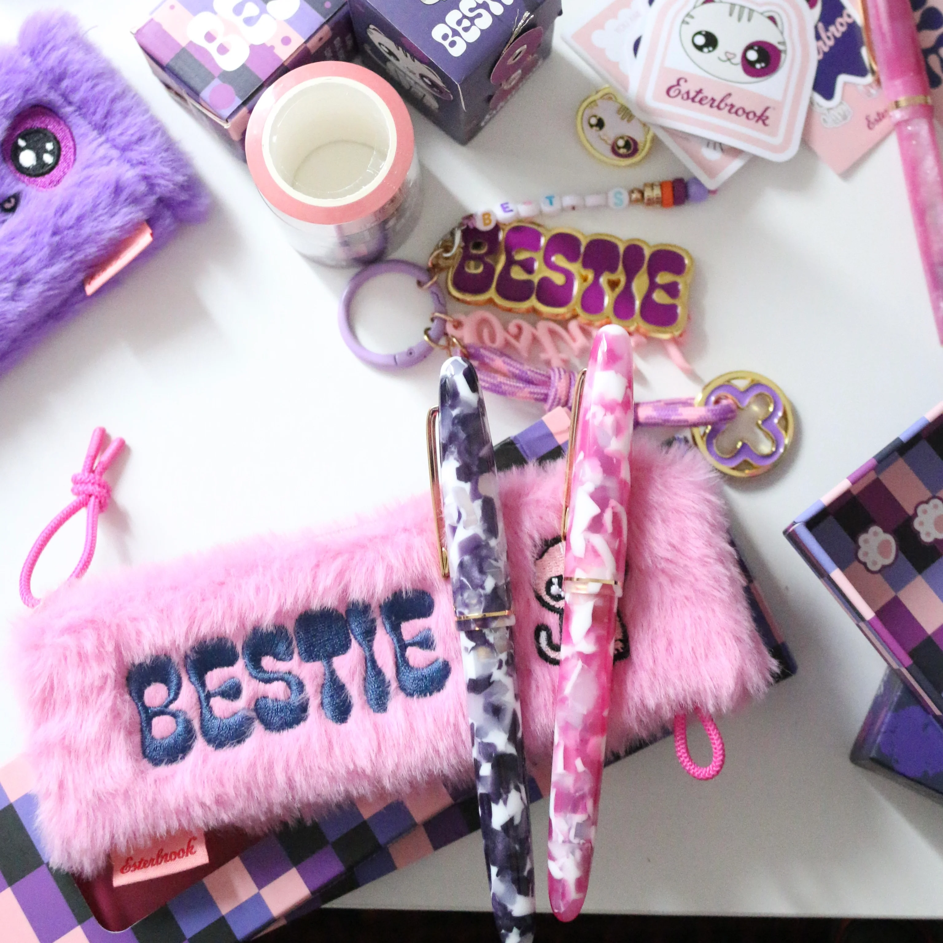 Estie Bestie Fountain Pen Bubble Gum Pink - Stub 1.1 - Image 5
